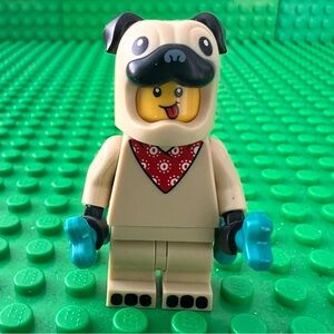 LEGO Pug Costume Guy Minifigure Dog Collectible Series 21 CMF